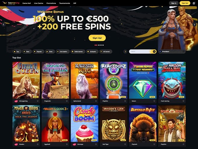 Boomerang casino - Izdajte si Boomerang Casino - najboljša igralna igra v Sloveniji